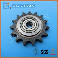 made in china steel heat treatment sprocket 10B-1 transimission chain wheels