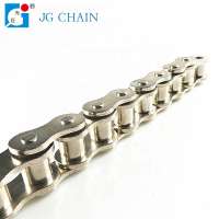 China made iso standard b series food grade conveyor stainless steel roller chain 12b